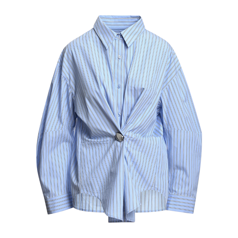 Kreative oversized skjorte – Combo1 Azure Affair